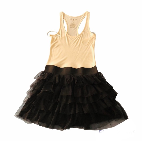 Miley Cyrus & Max Azria Dresses & Skirts - Miley Cyrus Tutu MAX AZRIA Ruffle black full skirt tulle cocktail party dress